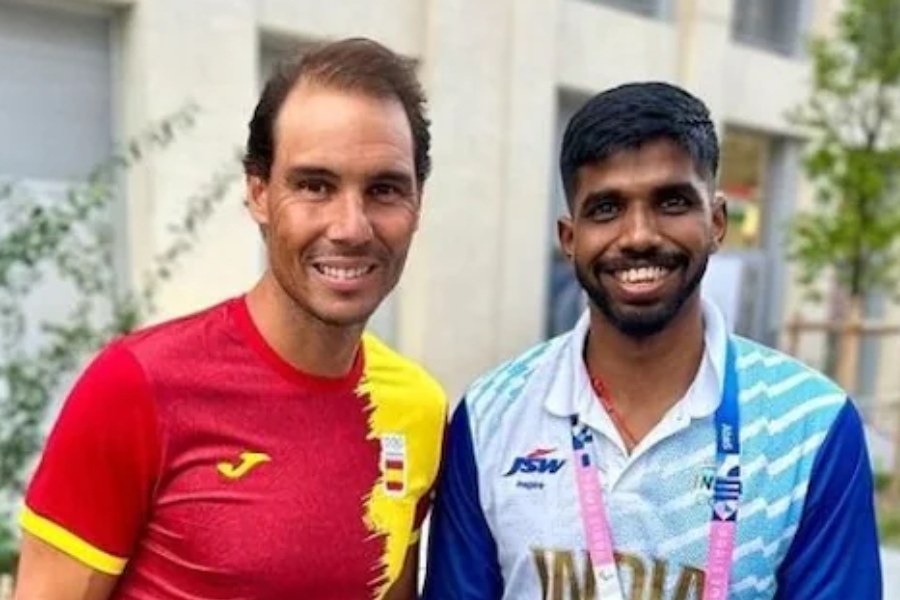 picture of Rafael Nadal and Satwiksairaj Rankireddy