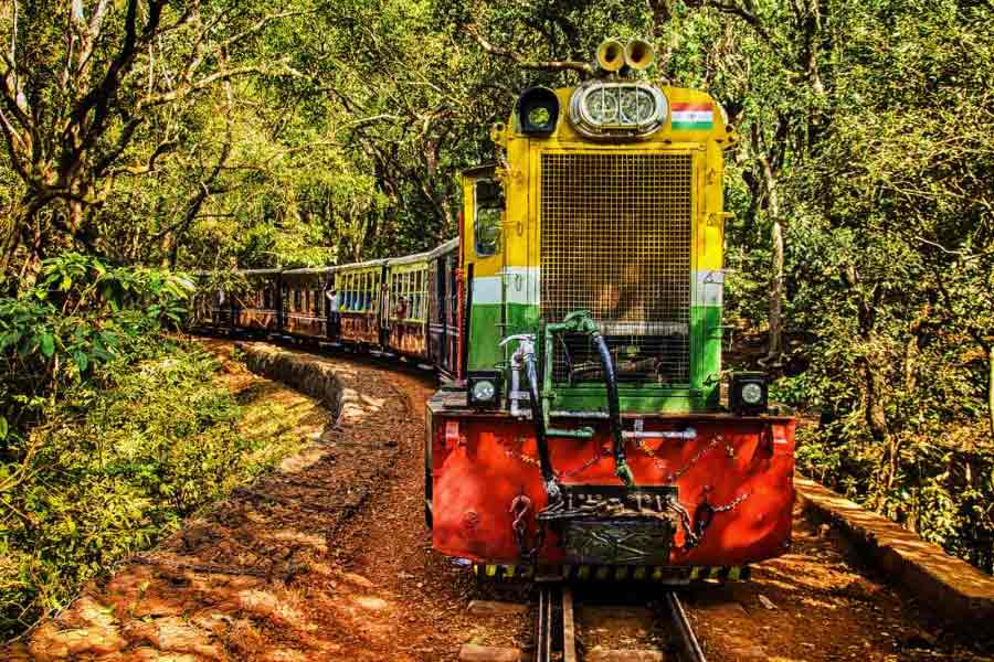 নেরাল-মাথেরন টয় ট্রেন: মহারাষ্ট্রের শৈলশহর মাথেরন। টয় ট্রেনে বসে বর্ষায় সহ্যাদ্রি পর্বতের রূপ উপভোগের অভিজ্ঞতা স্মরণীয় হয়ে থাকতে পারে। সমুদ্রপৃষ্ঠ থেকে ৮০০ মিটার উচ্চতায় এই রেলপথ।