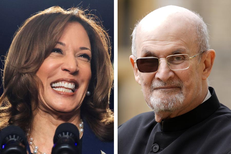 Author Salman Rushdie supports Kamala Harris in US Presidential Election 2024 dgtl