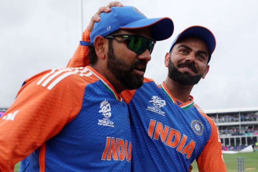 picture of Rohit Sharma and Virat Kohli