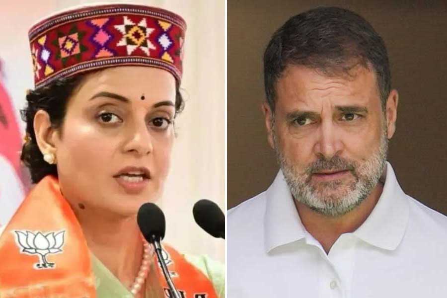 BJP MP Kangana Ranaut claims it should be tested whether Rahul Gandhi appears in Parliament in an intoxicated situation