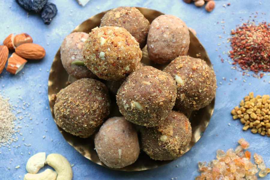 মাখানা লাড্ডু।