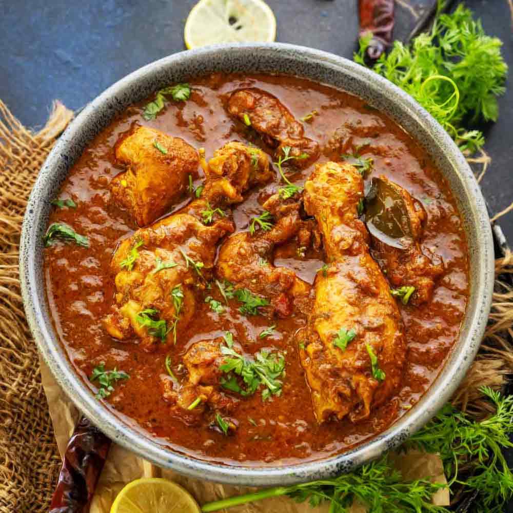  দক্ষিণ ভারতে বেশ জনপ্রিয় মুরগির পদ চিকেন চেট্টিনাড়।