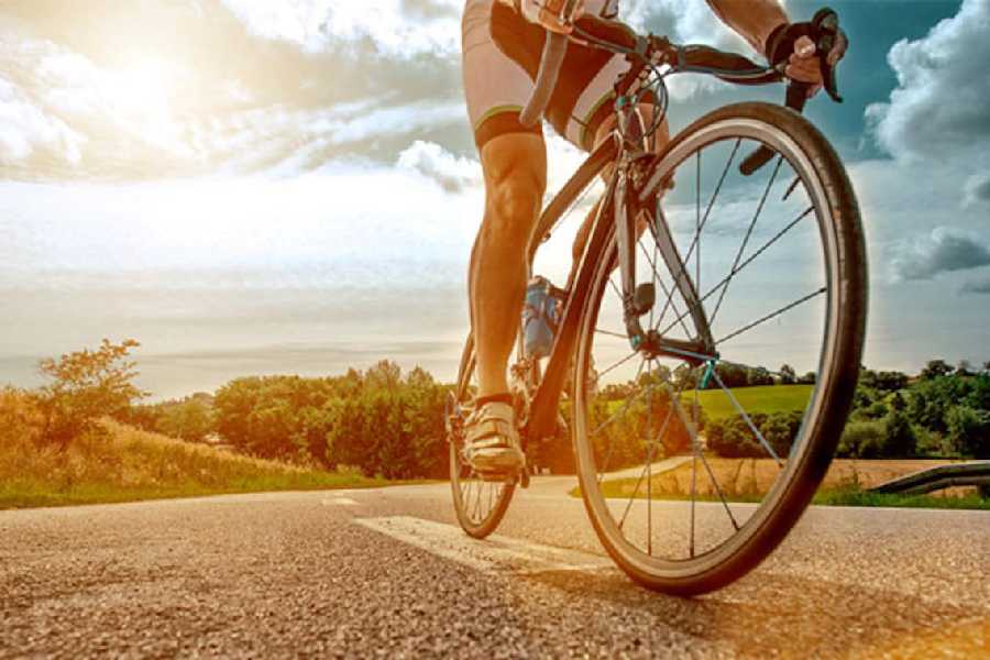 Cycling is great for physical and mental health too