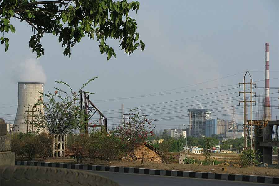 দুর্গাপুর থার্মাল পাওয়ার স্টেশন।