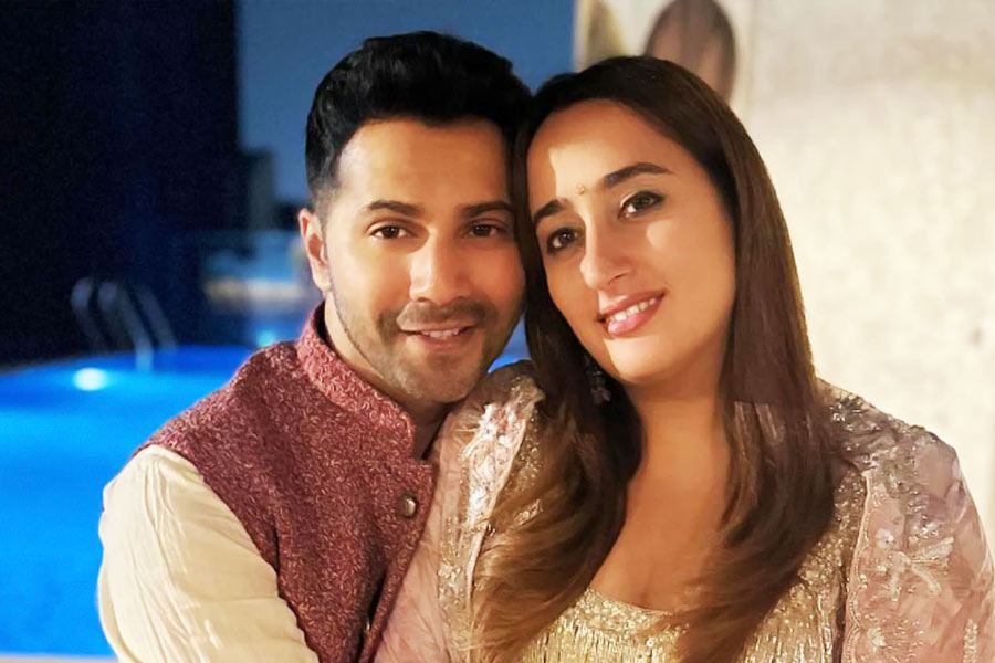 Image of Varun Dhawan and Natasha Dalal