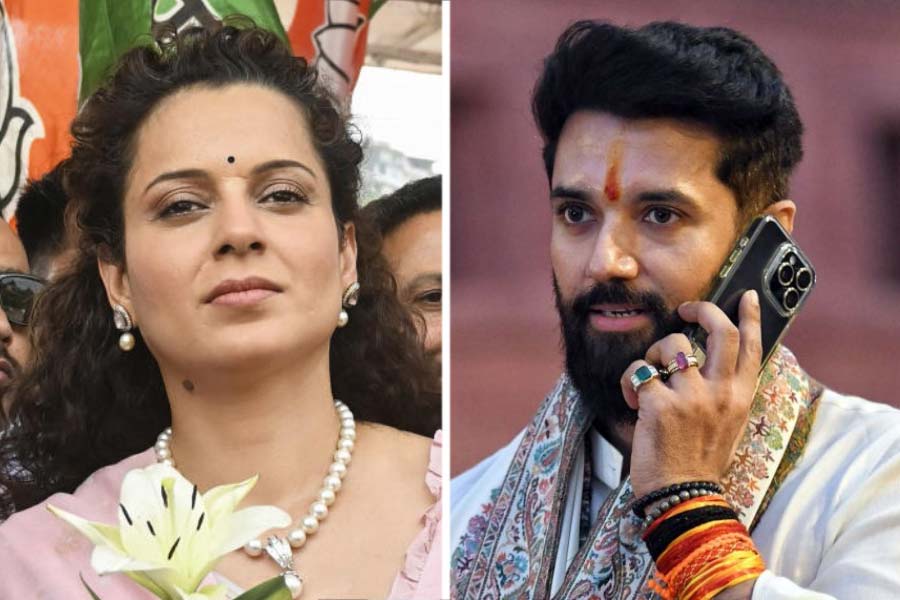 Image of Kangana Ranaut and Chirag Paswan