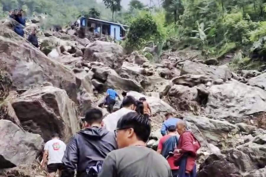 Heavy rain causes landslide in Sikkim three deaths reported dgtld