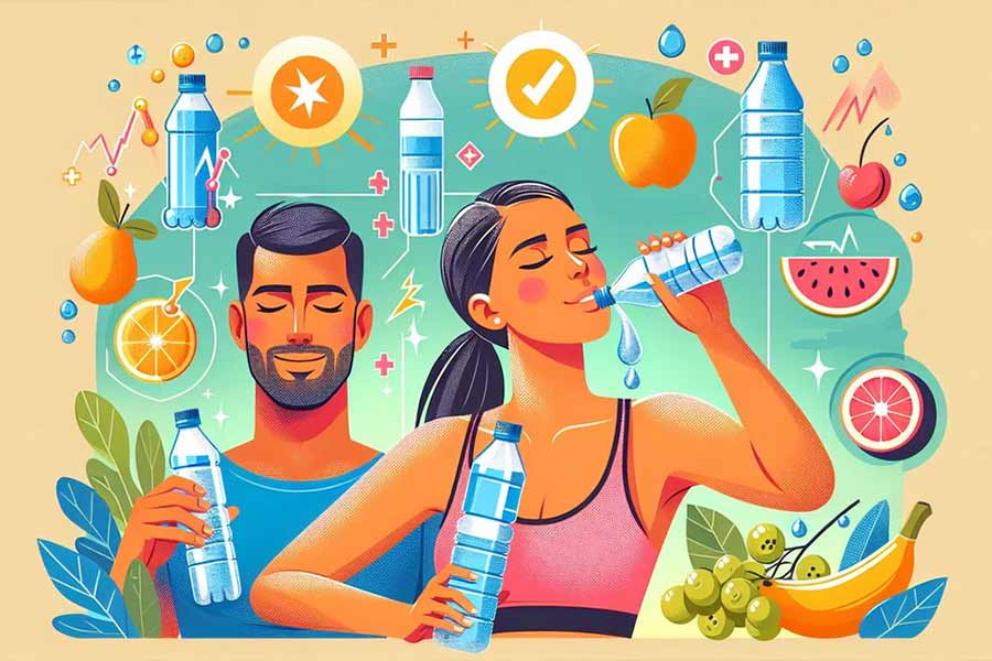 Tips to Stay hydrated and maintain Electrolyte Balance in body
