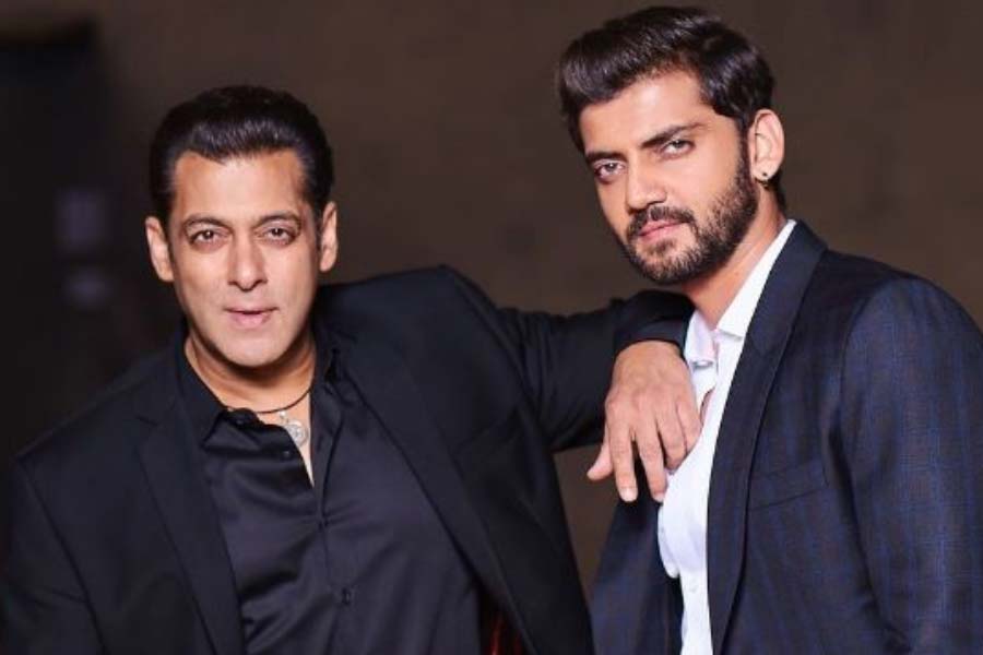 Zaheer Iqbal and Salman Khan