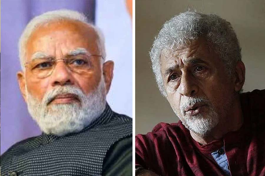 Naseeruddin Shah says that he wants to Narendra Modi in a skull cap