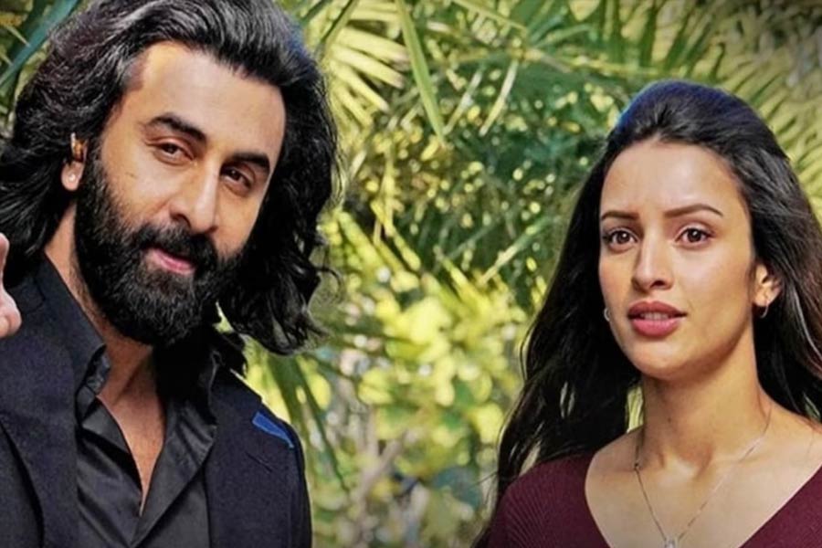 Tripti Dimri in Animal movie with Ranbir Kapoor