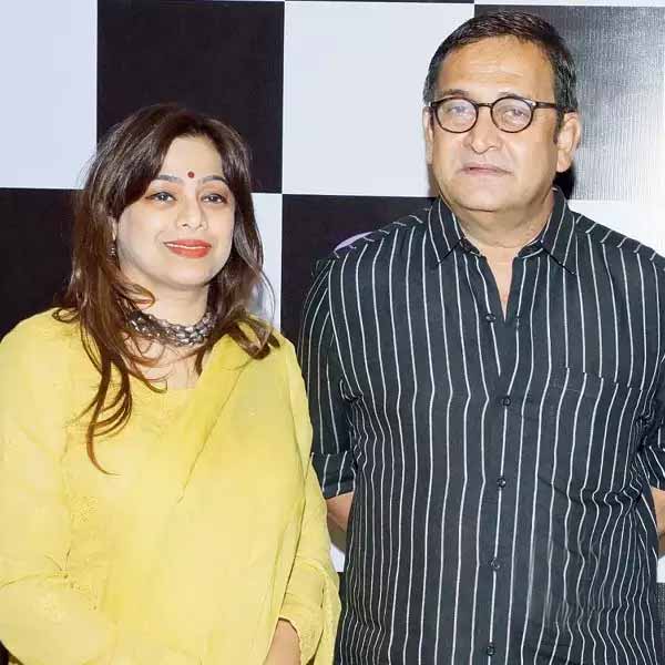 Mahesh Manjrekar and Medha Manjrekar