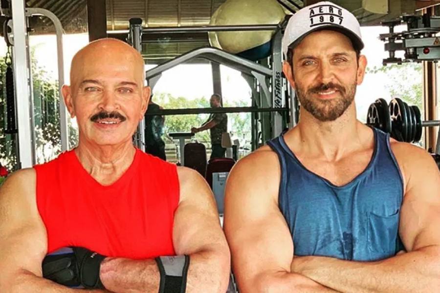 Rakesh Roshan and Hritik Roshan