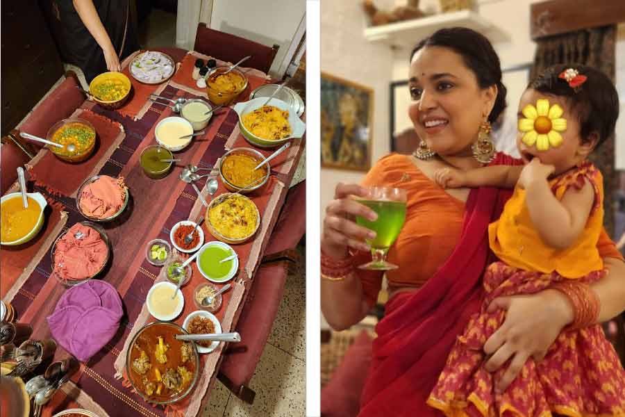 Swara Bhasker with her daughter