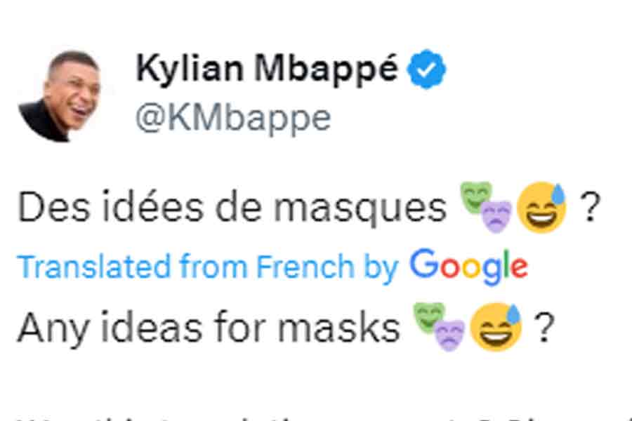 Mbappe Tweet