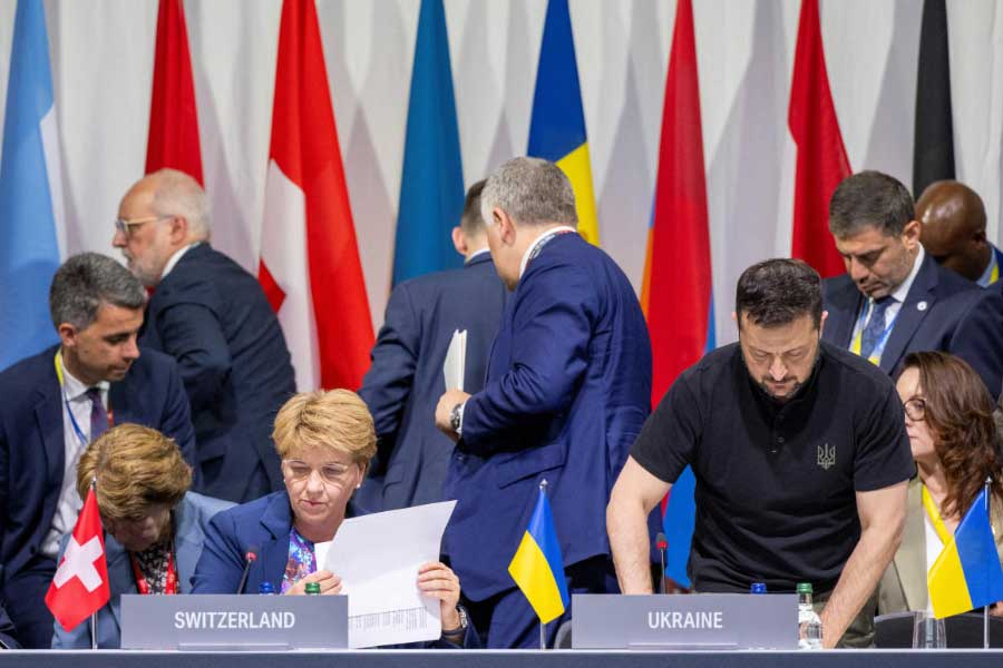 India refuses to endorse Ukraine meet statement