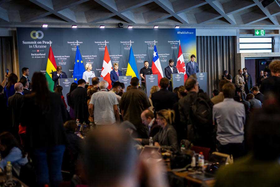 India refuses to endorse Ukraine meet statement