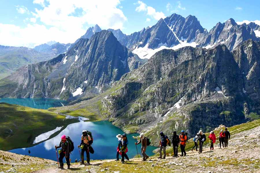 ‘কাশ্মীর গ্রেট লেকস’ ট্রেক।