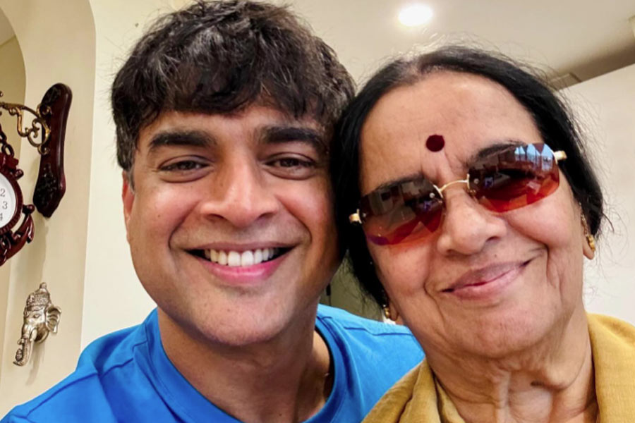 Actor R Madhavan’s mother Saroja Ranganathan debut in Instagram shares a special message for the actor