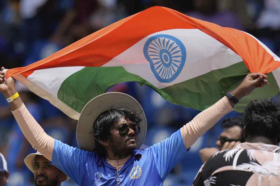 Team India fan