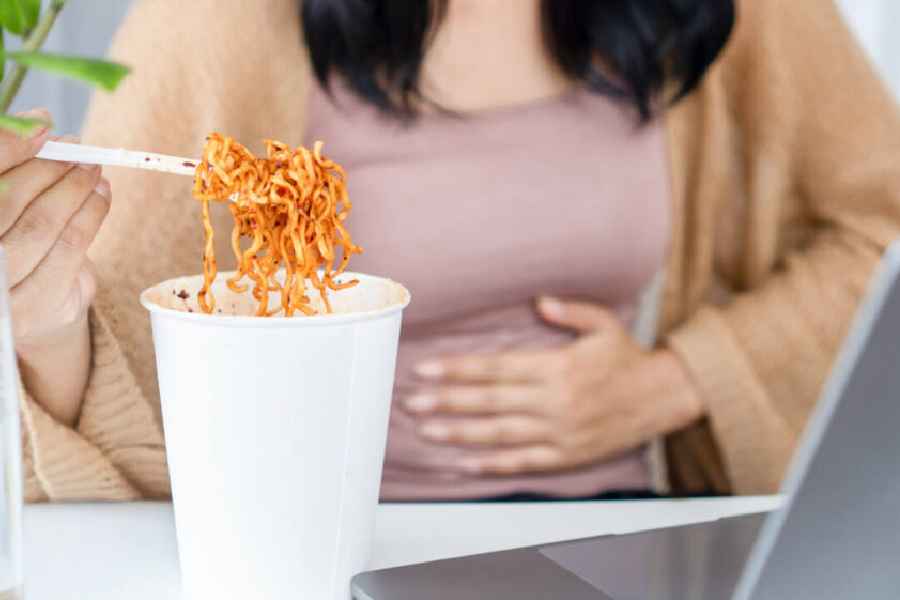 Why does stomach pain after eating