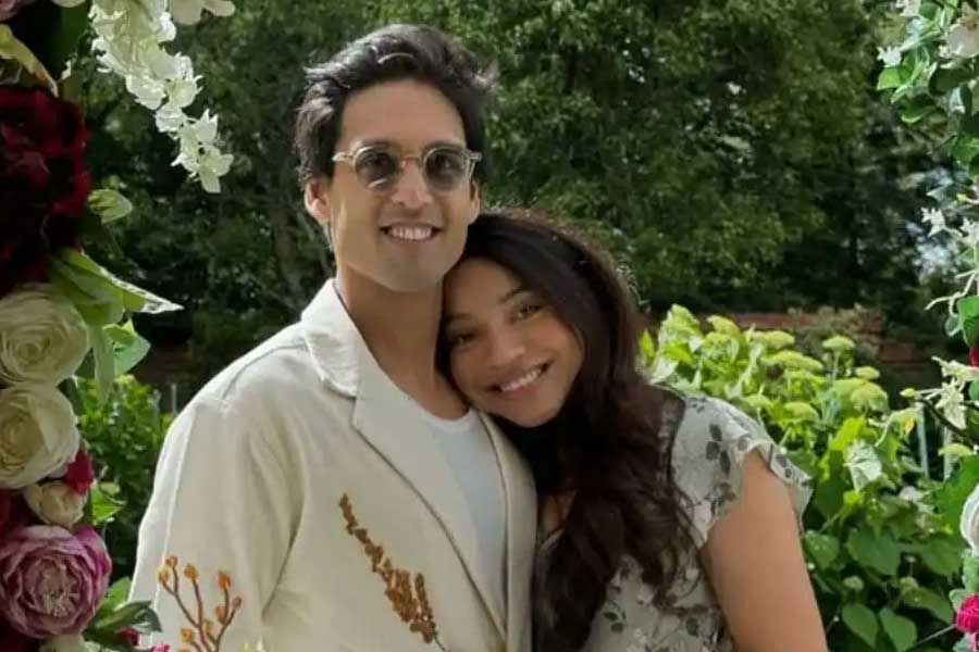 Siddharth Mallya and his wife Jasmine