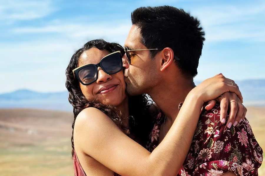 Siddharth Mallya and his wife Jasmine