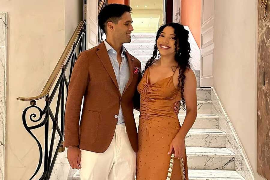 Siddharth Mallya and his wife Jasmine