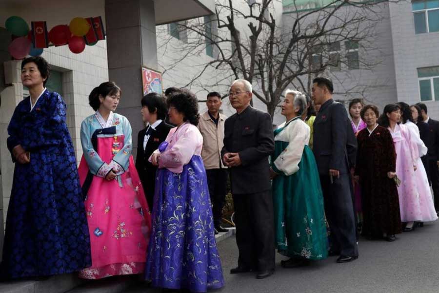 Elections in North Korea has one ballot paper with one name and nearly 100 percent turnout