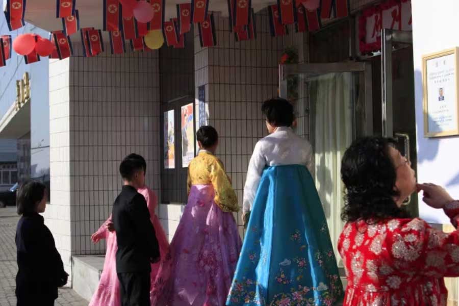 Elections in North Korea has one ballot paper with one name and nearly 100 percent turnout