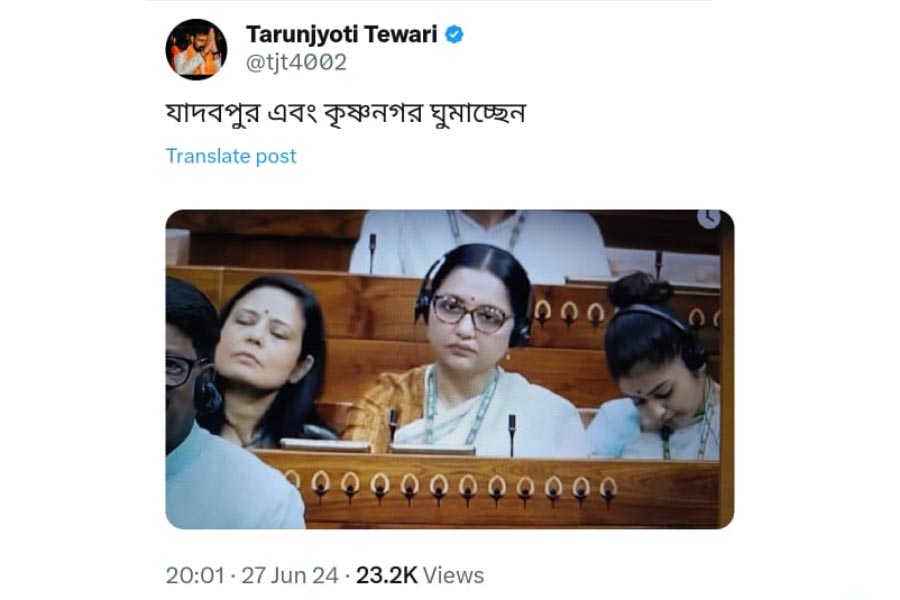 TMC Vs BJP war on social media over pictures of Mahua Moitra, June Malia and Sayani Ghosh