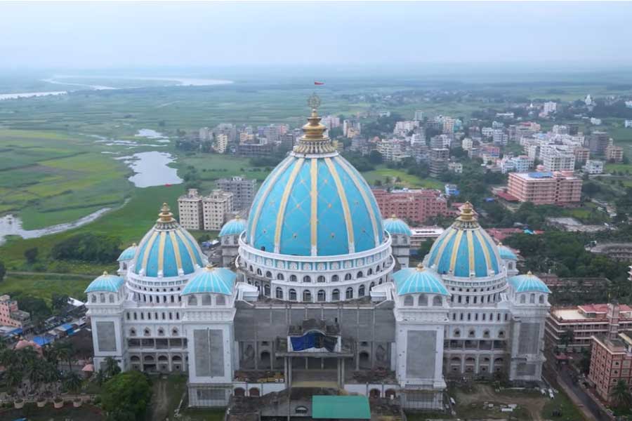 মায়াপুরের মন্দির।