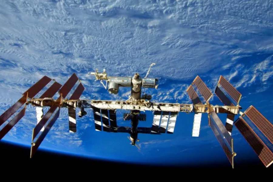 Russian satellite breaks into over 100 pieces near ISS