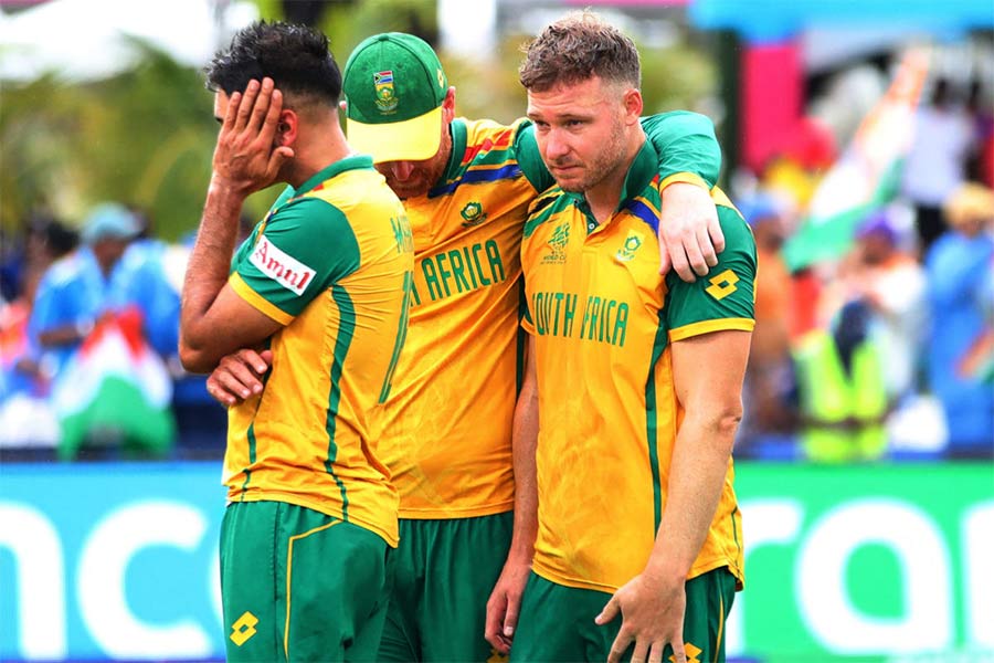 How team India celebrated after winning ICC T20 World Cup Final 2024