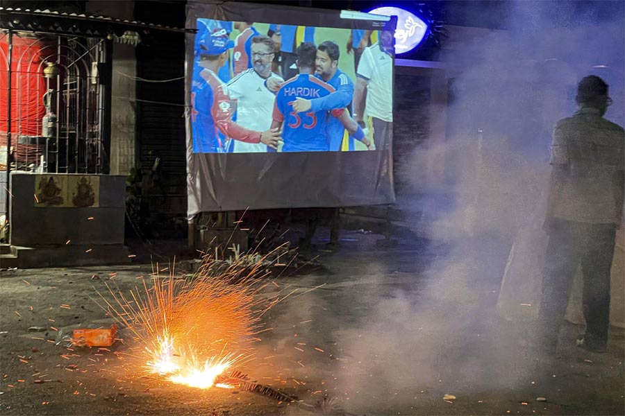How team India celebrated after winning ICC T20 World Cup Final 2024
