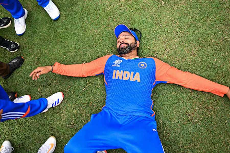 How team India celebrated after winning ICC T20 World Cup Final 2024