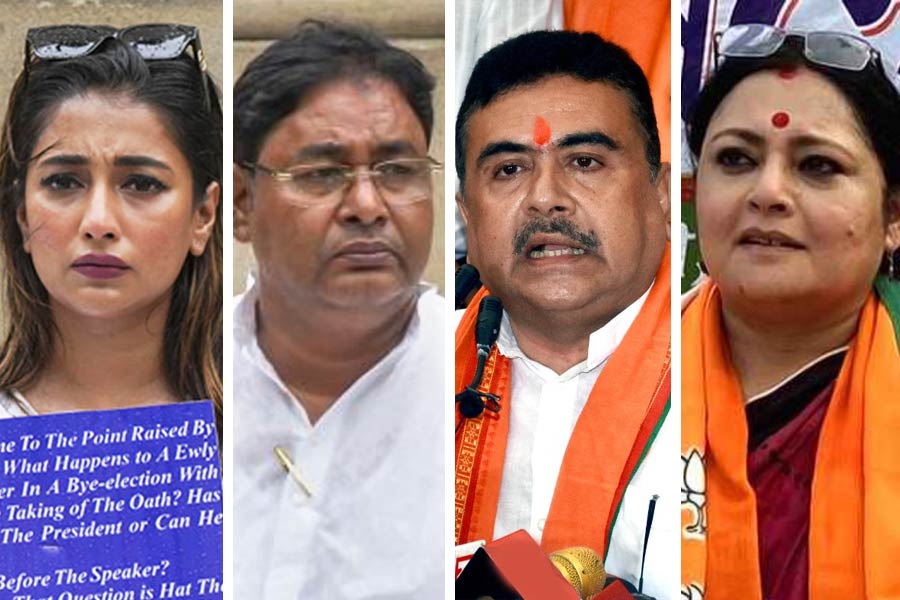 TMC-BJP legislators’ sit-in war may heat up the West Bengal Assembly on Monday