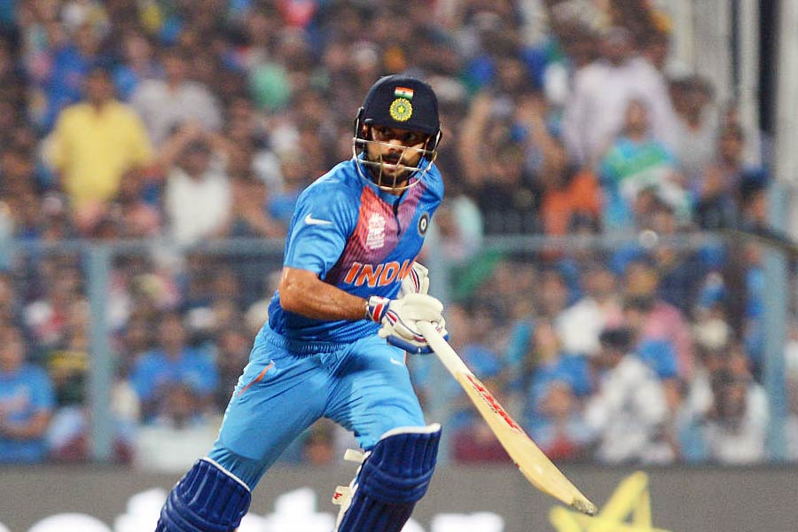 Virat Kohli's record in T20 World Cups