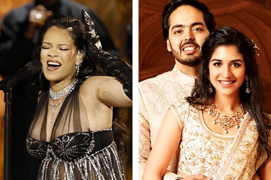 How much rihanna is getting paid for performing in the ambani wedding