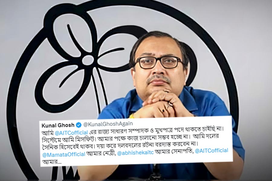 Kunal Ghosh says he will stay with TMC but not in any position inside party