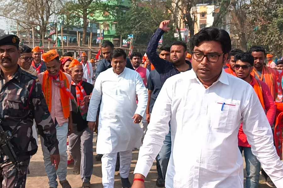 কৃষ্ণনগরের জনসভায় সুকান্ত মজুমদার।