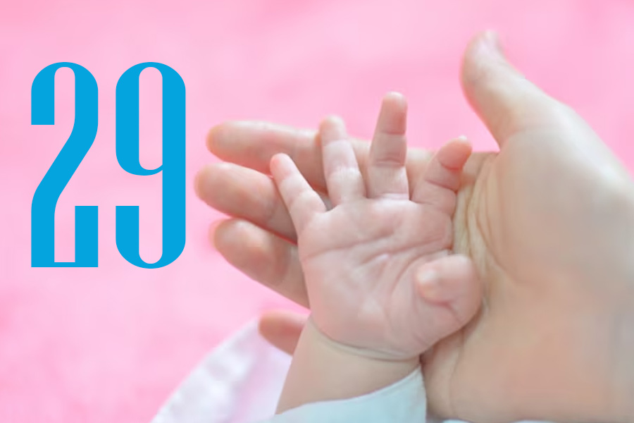 Woman born on a leap day 40 years ago, welcomes rainbow baby this leap day