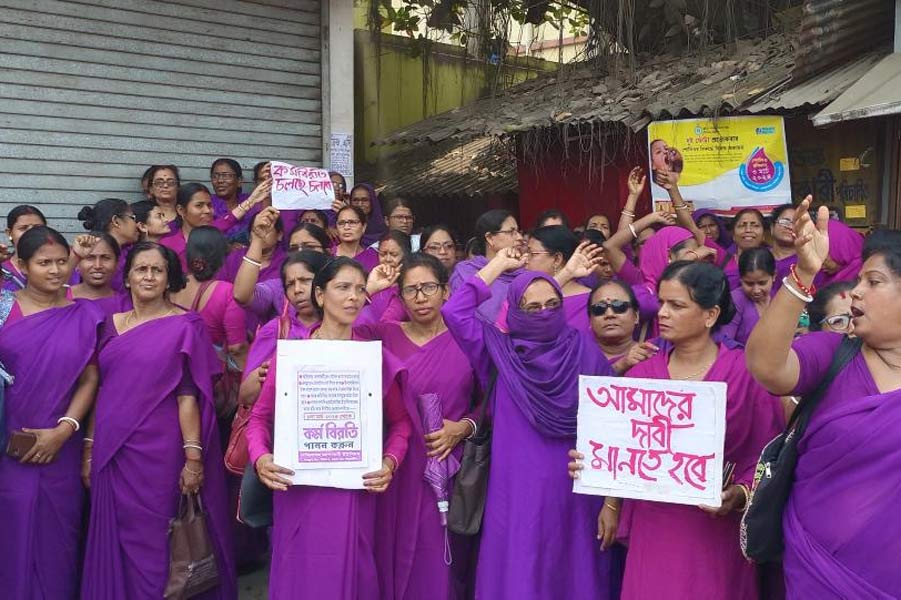 An image of Asha Workers
