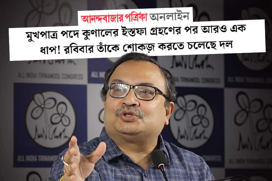 Tapas Roy claimed TMC gives show cause notice to Kunal Ghosh on Monday