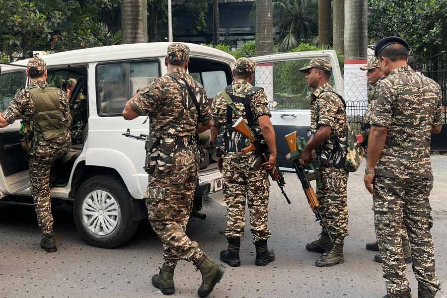 ECI said that how many central force in which districts will be deployed