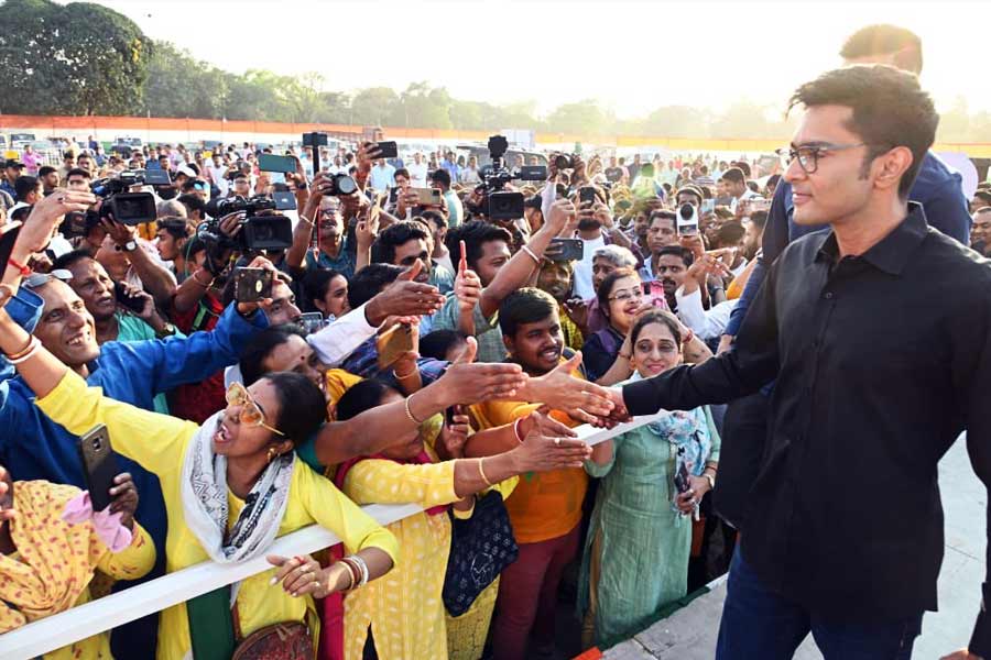 Abhishek Banerjee observed the preparation of Brigade Rally 