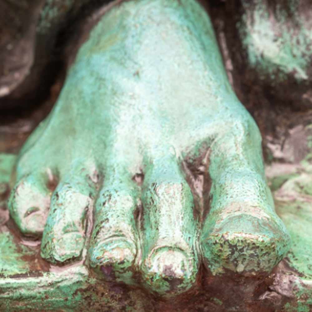 ‘The Angel Of Death Victorius’, the weeping angel of Lake view cemetery, known as the Haserot angel