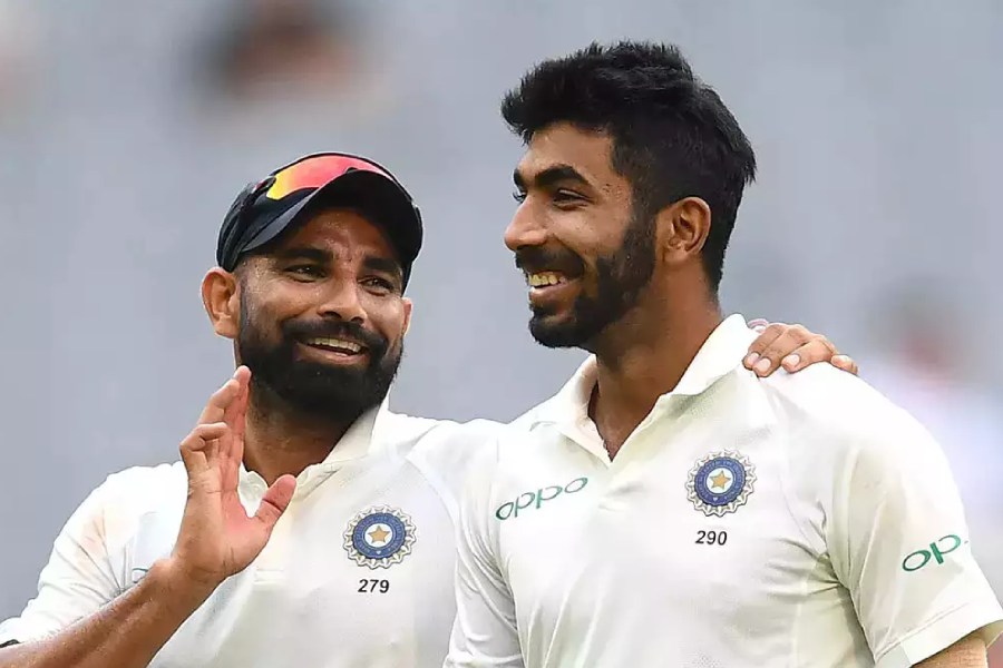 picture of Mohammed Shami and Jasprit Bumhar