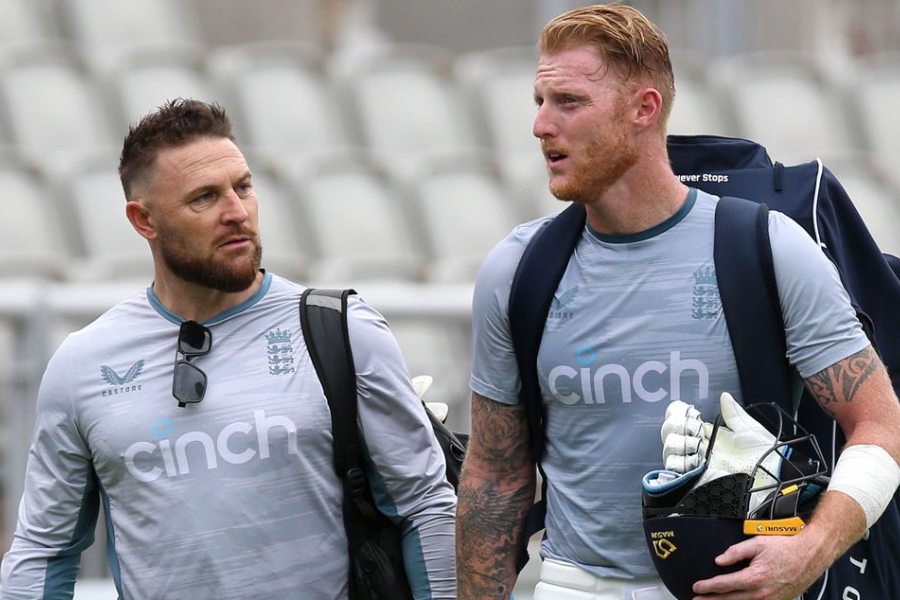 picture of Brendon McCullum and Ben Stokes